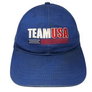 Team USA 300 Million Strong Strapback Hat Blue One Size K-Products